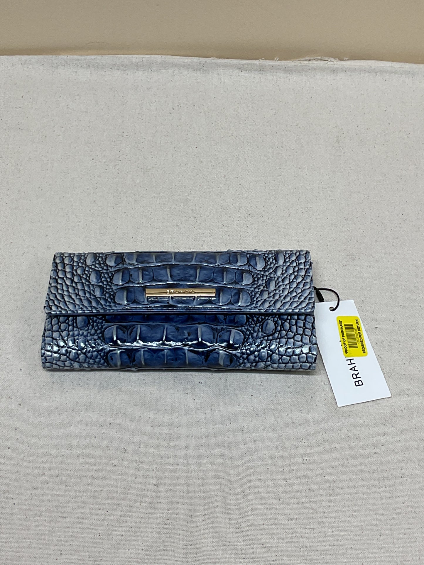 Wallet Designer By Brahmin In Blue, Size:Medium
