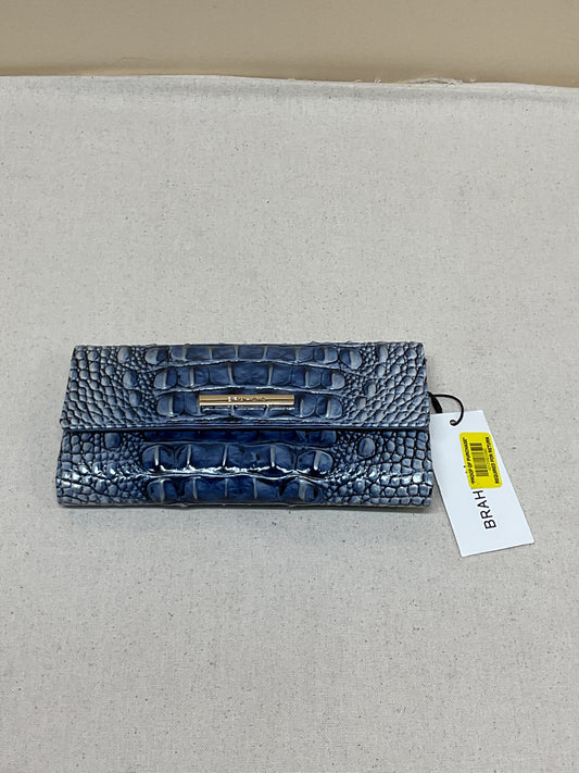 Wallet Designer By Brahmin In Blue, Size:Medium