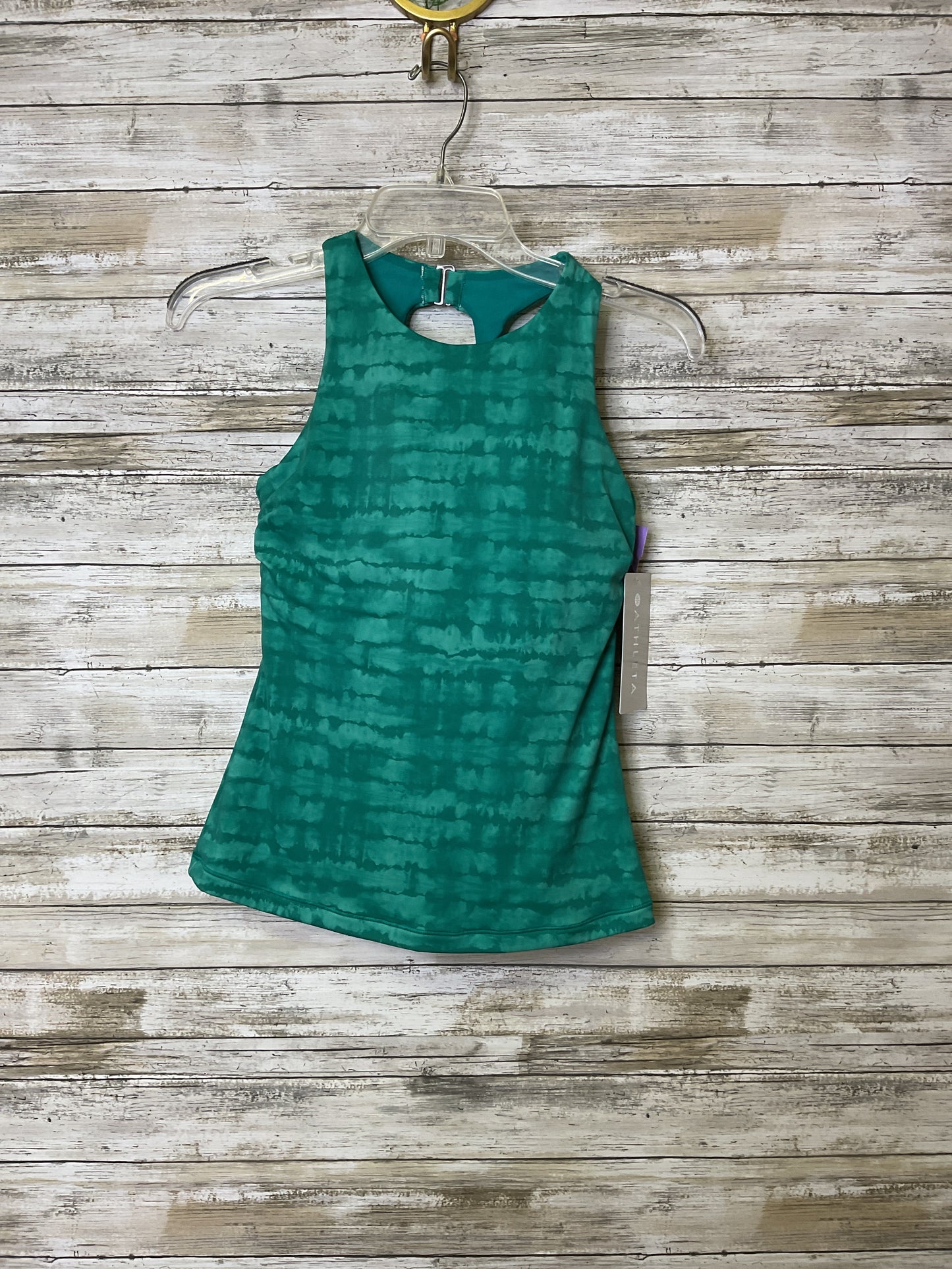 Swimsuit Top By Athleta In Green, Size:M