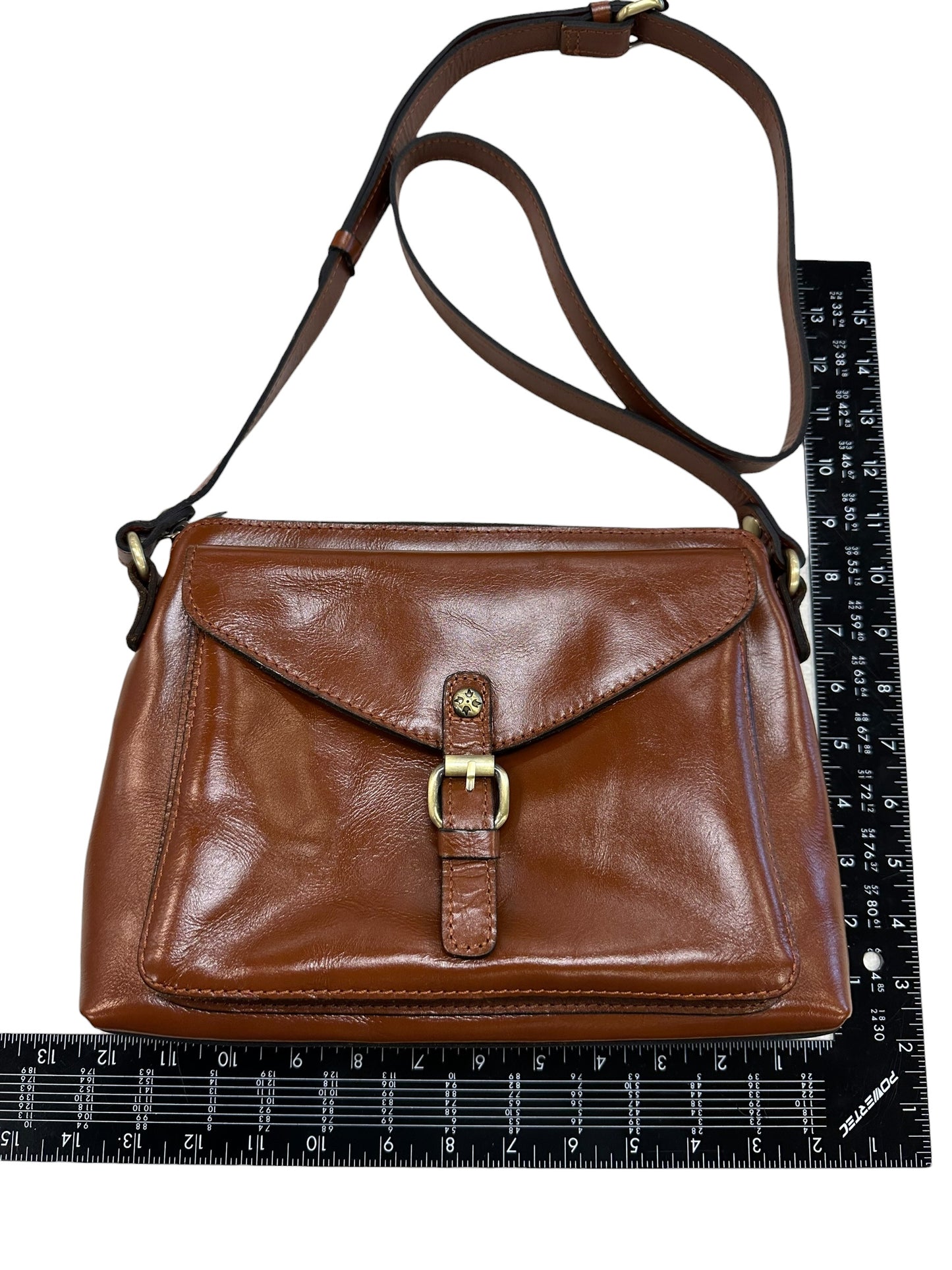 Crossbody Designer By Patricia Nash In Brown, Size:Medium