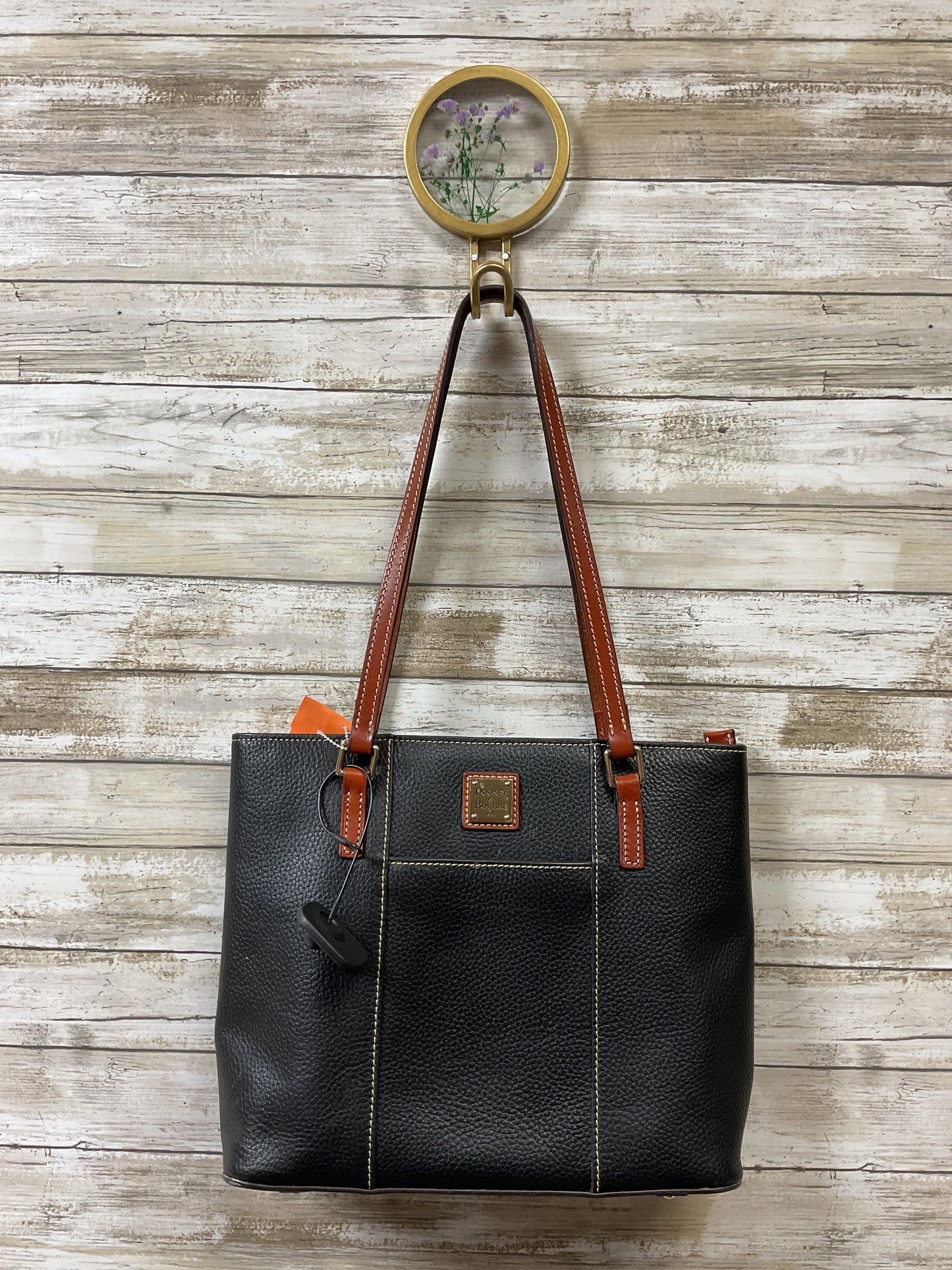 Handbag Designer By Dooney And Bourke In Black, Size:Medium