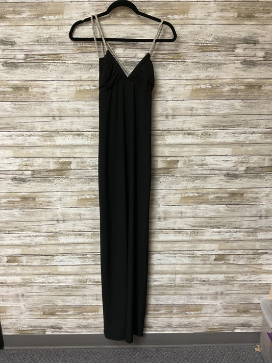 Dress Party Long By Cma In Black & Silver, Size:Xs