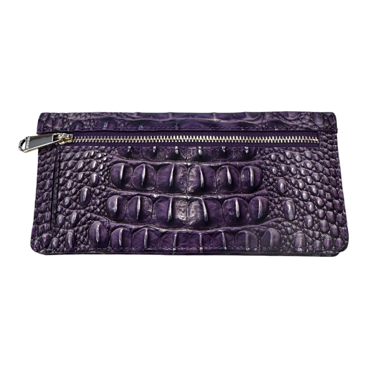 Crossbody Designer By Brahmin In Purple, Size:Medium