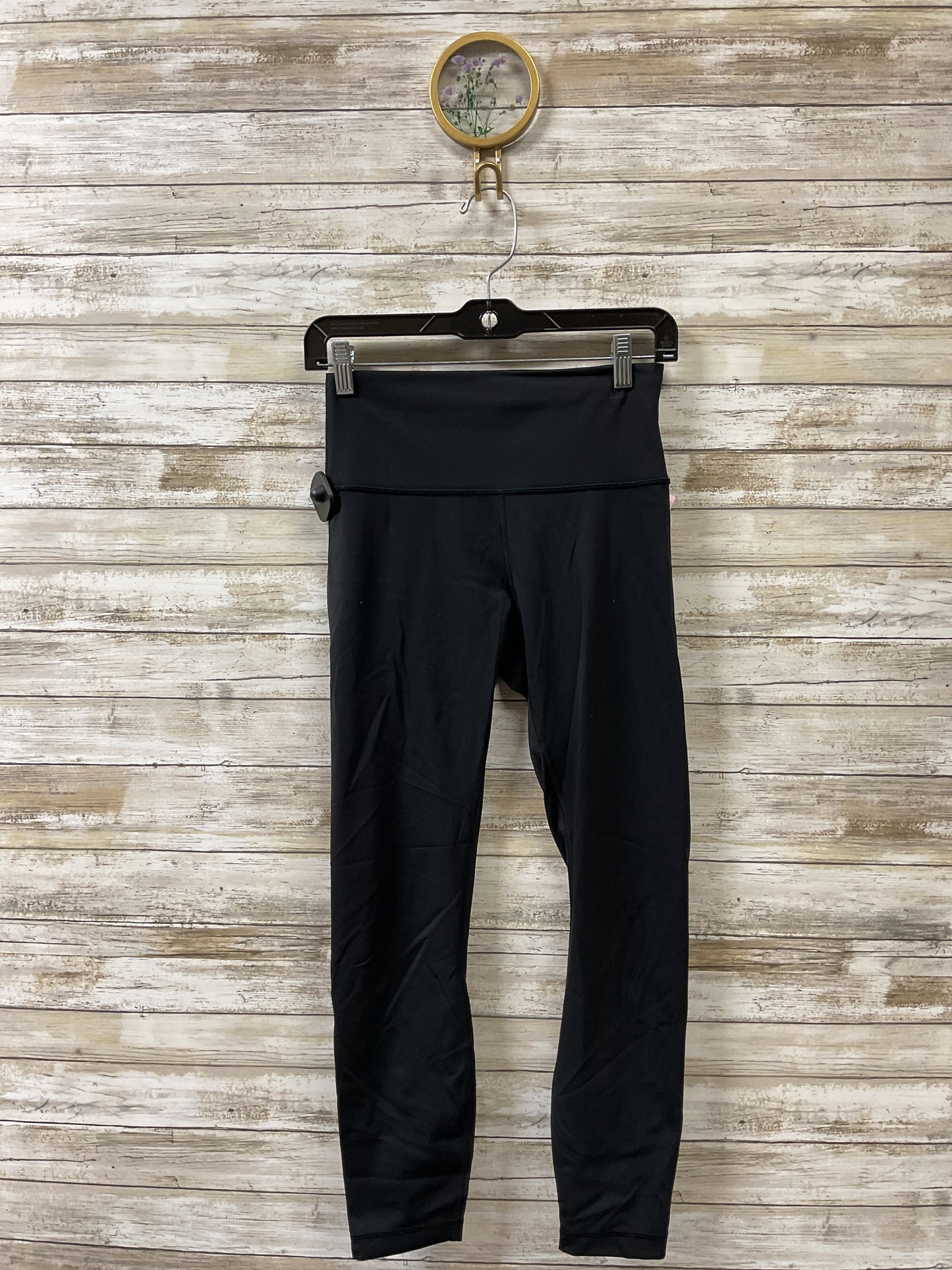Athletic Leggings Capris By Lululemon In Black, Size:4