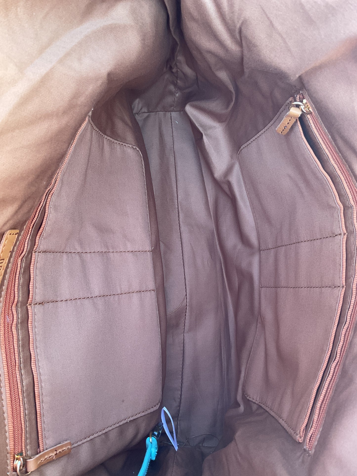 Tote By Hobo Intl In Blue & Tan, Size:Medium