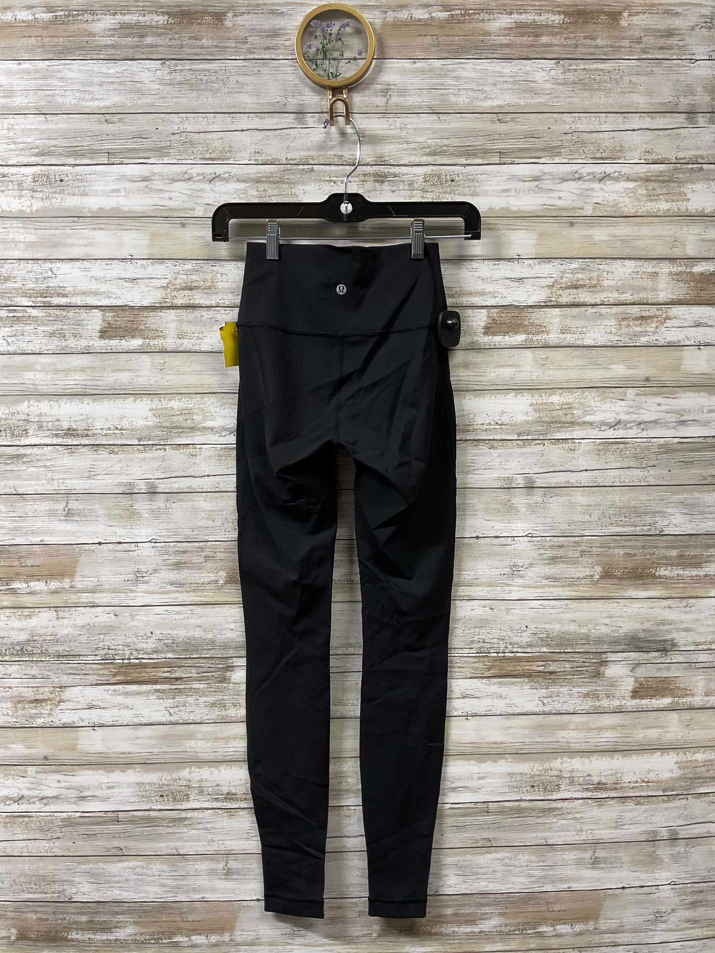 Athletic Leggings By Lululemon In Black, Size:2