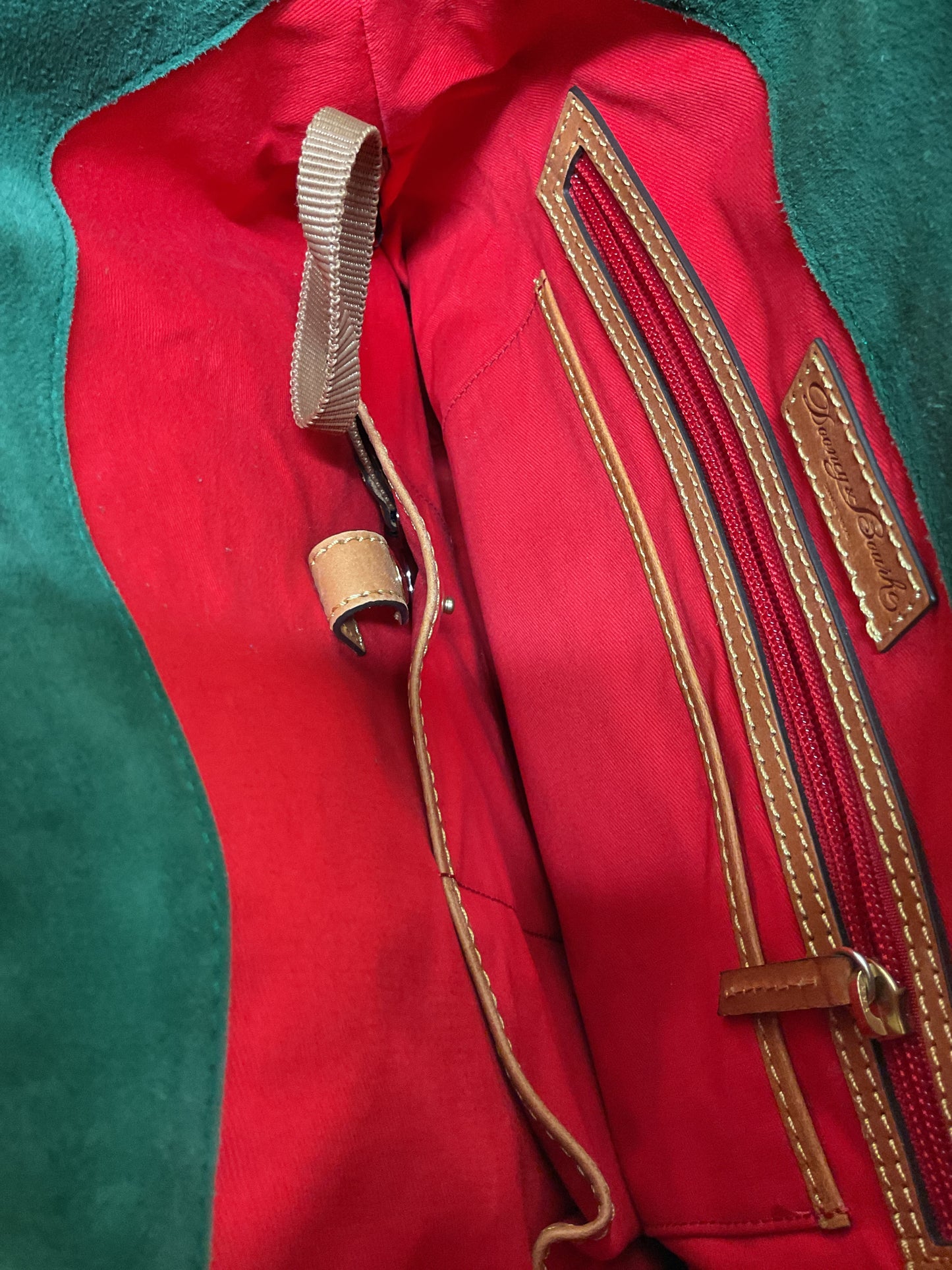 Handbag Designer By Dooney And Bourke In Navy, Size:Large