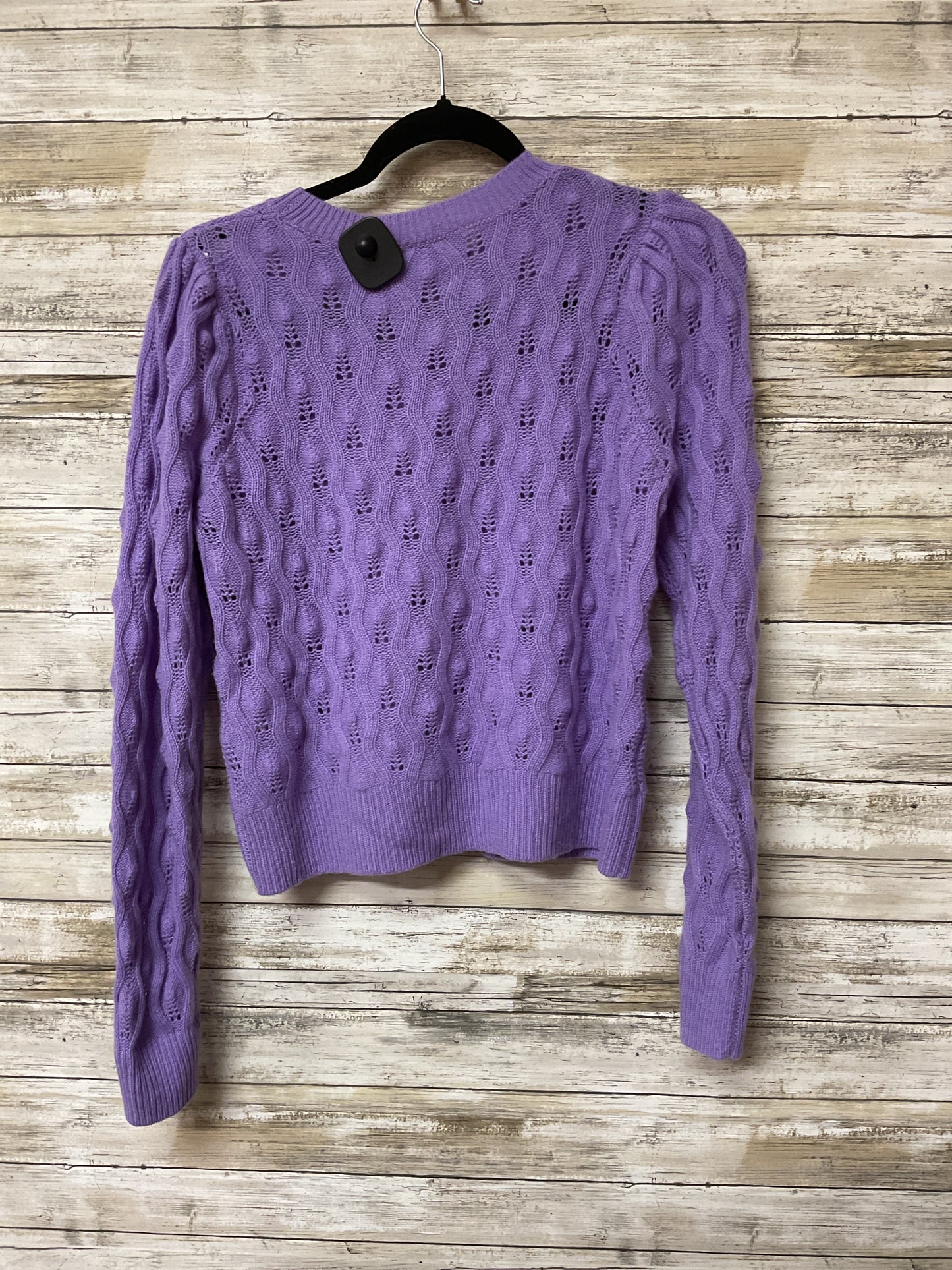 Sweater Cashmere By Autumn Cashmere In Purple, Size:S