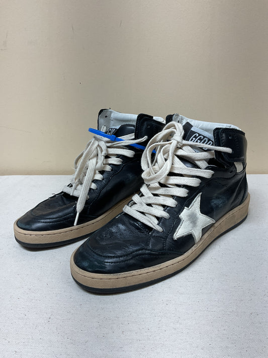 Shoes Luxury Designer By Golden Goose In Black, Size:37