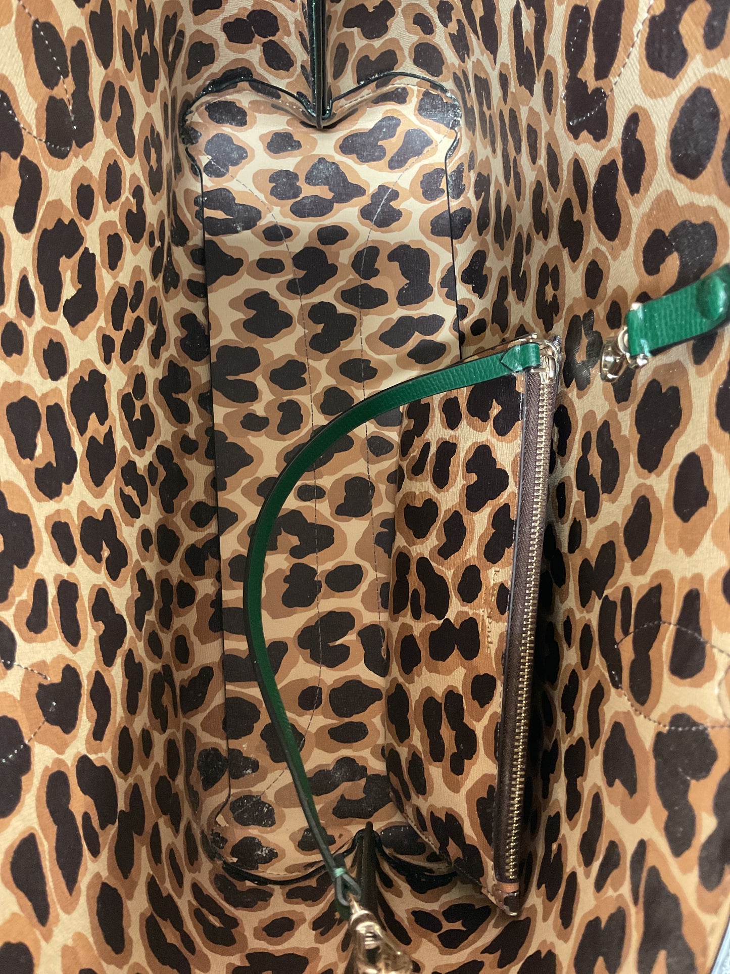 Handbag Designer By Kate Spade In Green, Size:Large