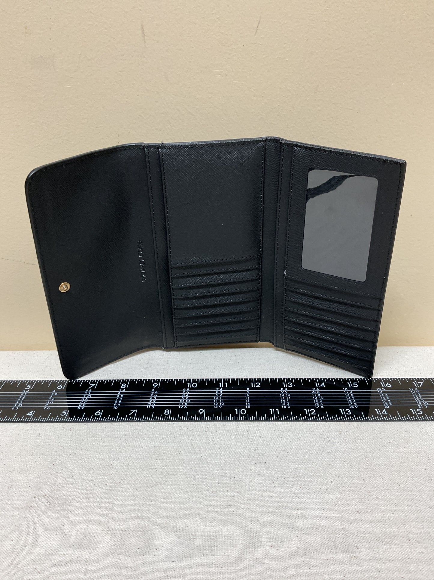 Wallet Designer By Michael Kors In Black, Size:Medium