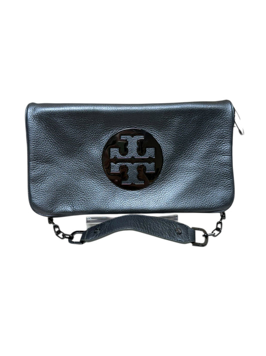 Handbag Designer By Tory Burch In Grey, Size:Medium