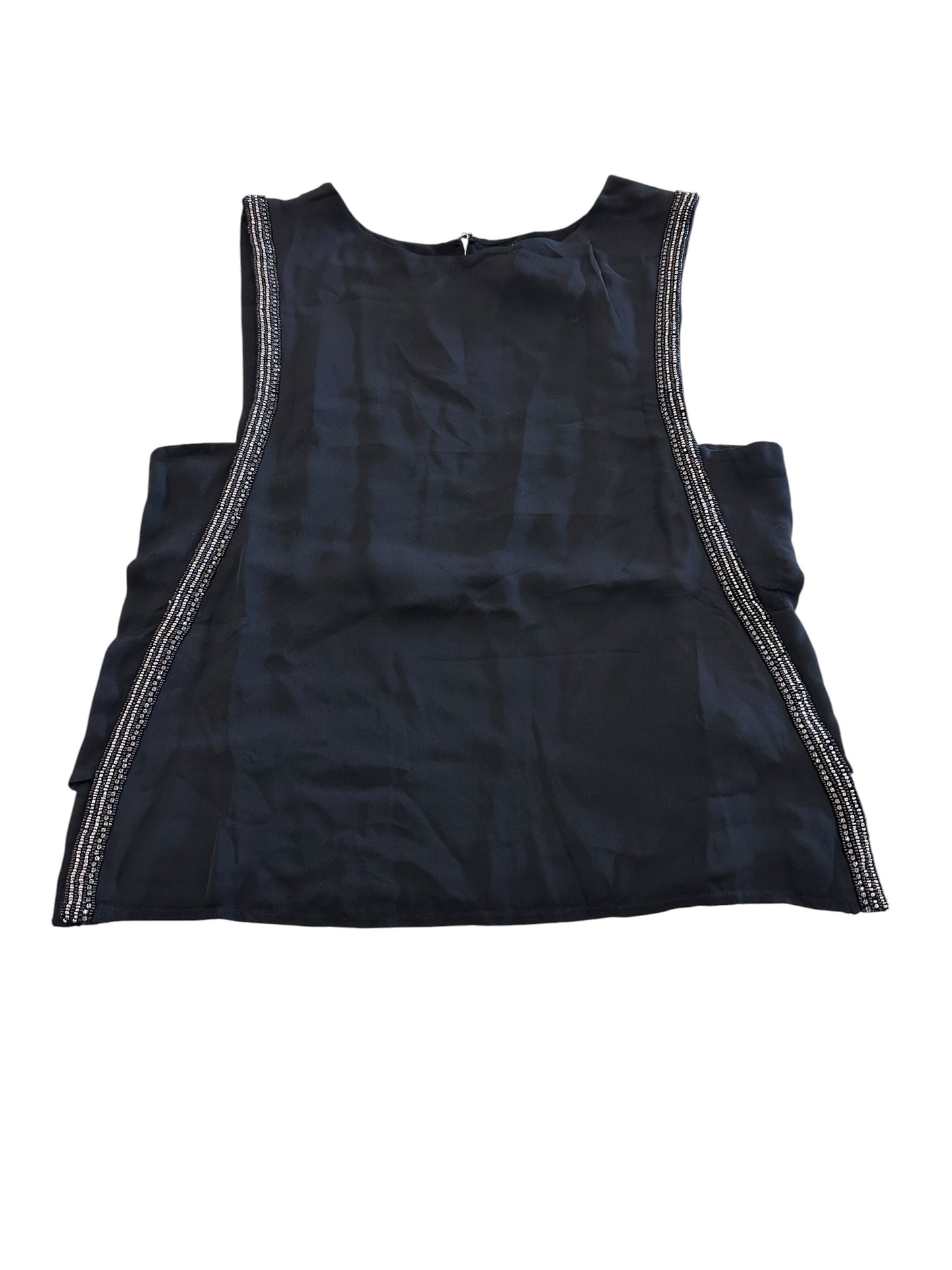 Top Sleeveless By Clothes Mentor In Black, Size:S
