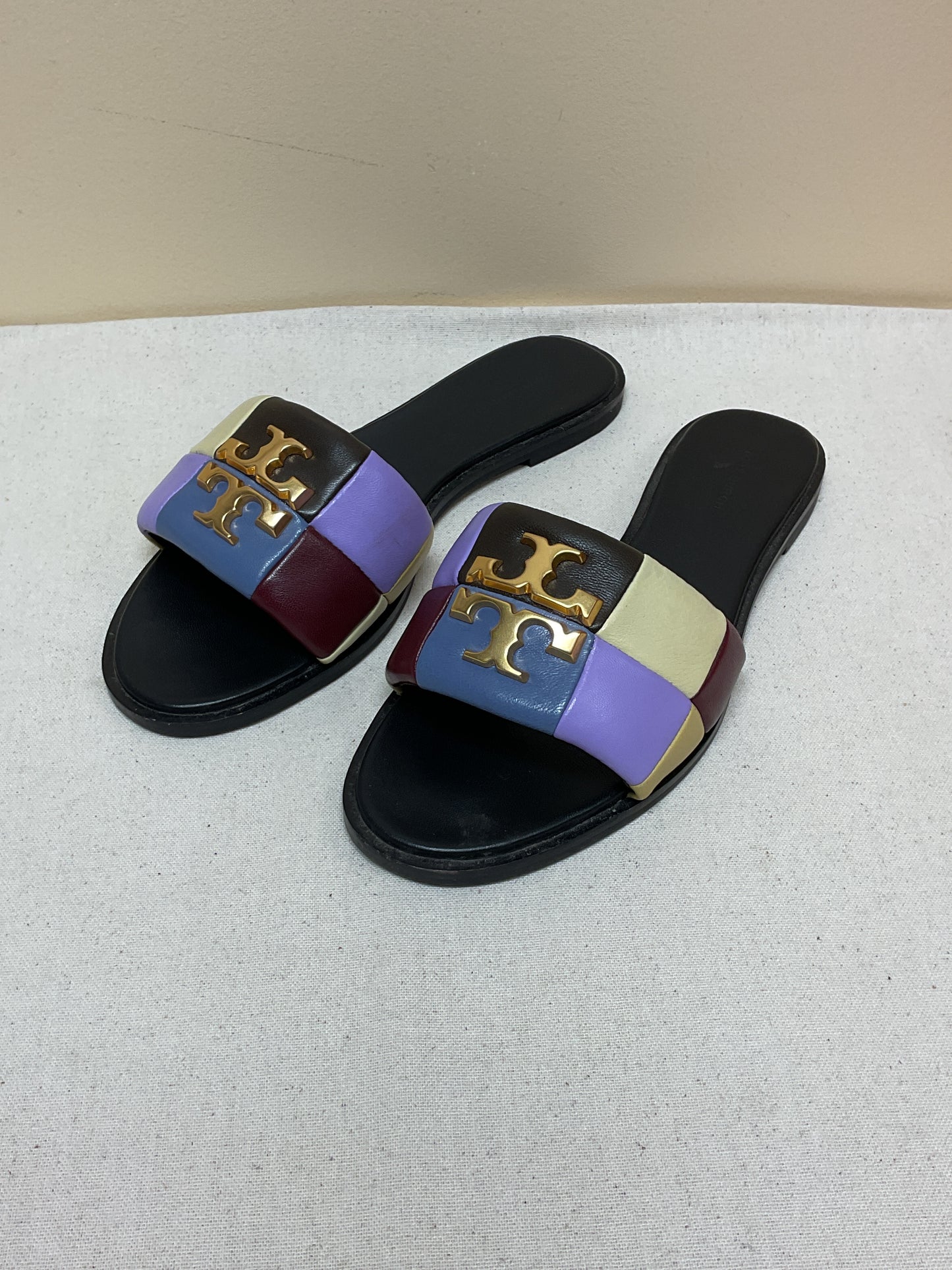 Sandals Designer By Tory Burch In Multi, Size:9.5