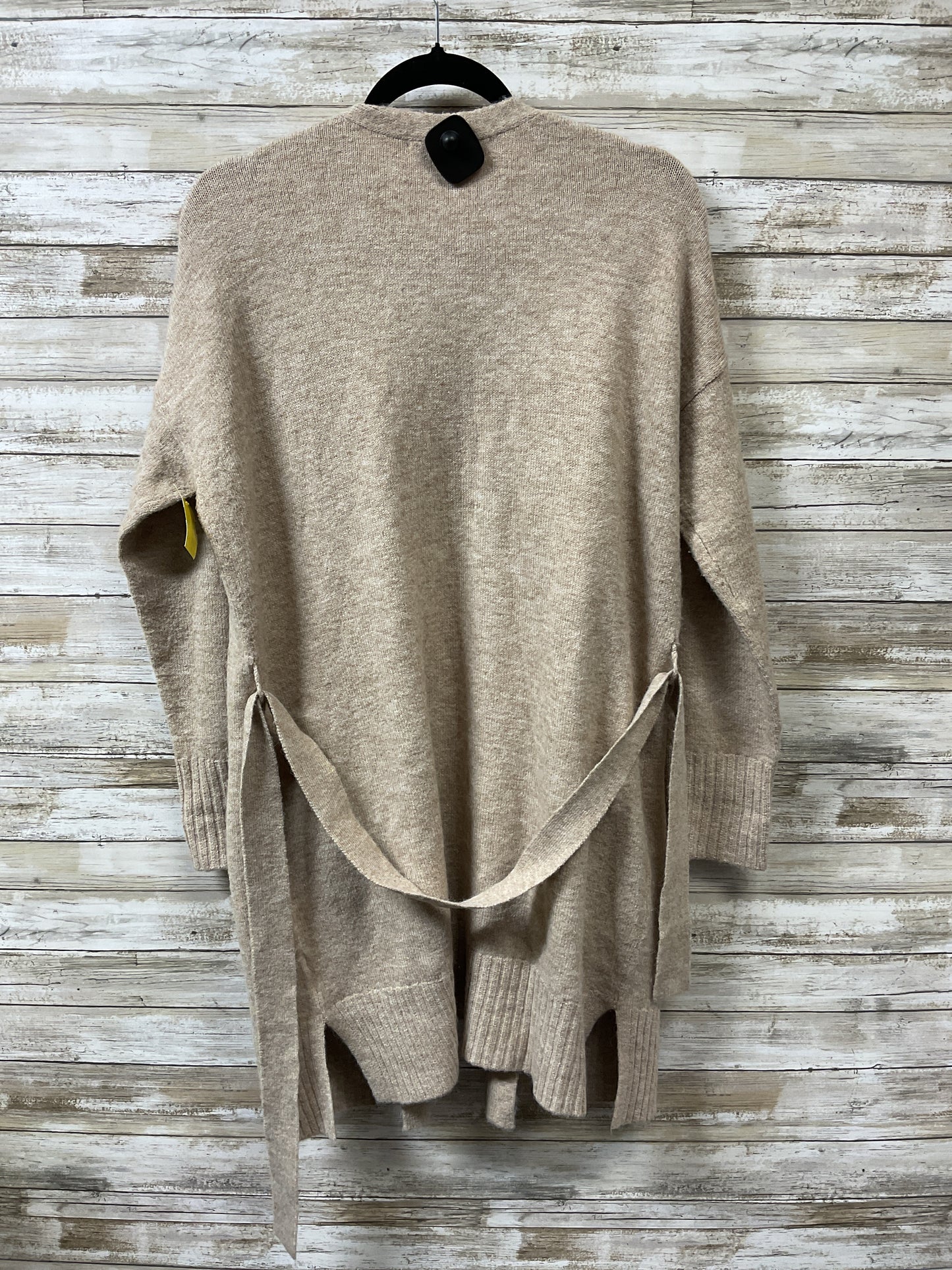 Sweater Cardigan Designer By Lilly Pulitzer In Tan, Size:S