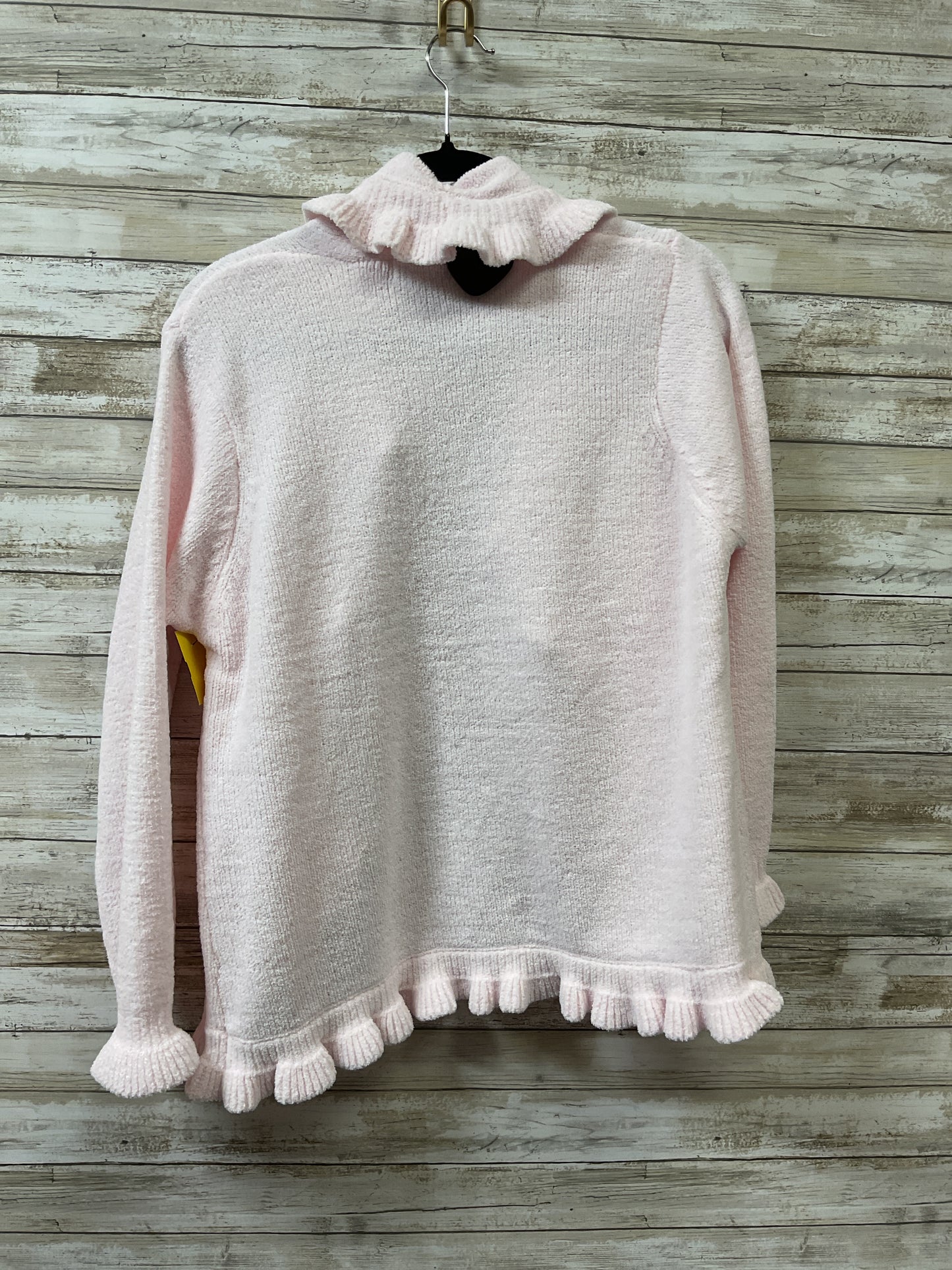 Sweater Cardigan By Clothes Mentor In Pink, Size:M