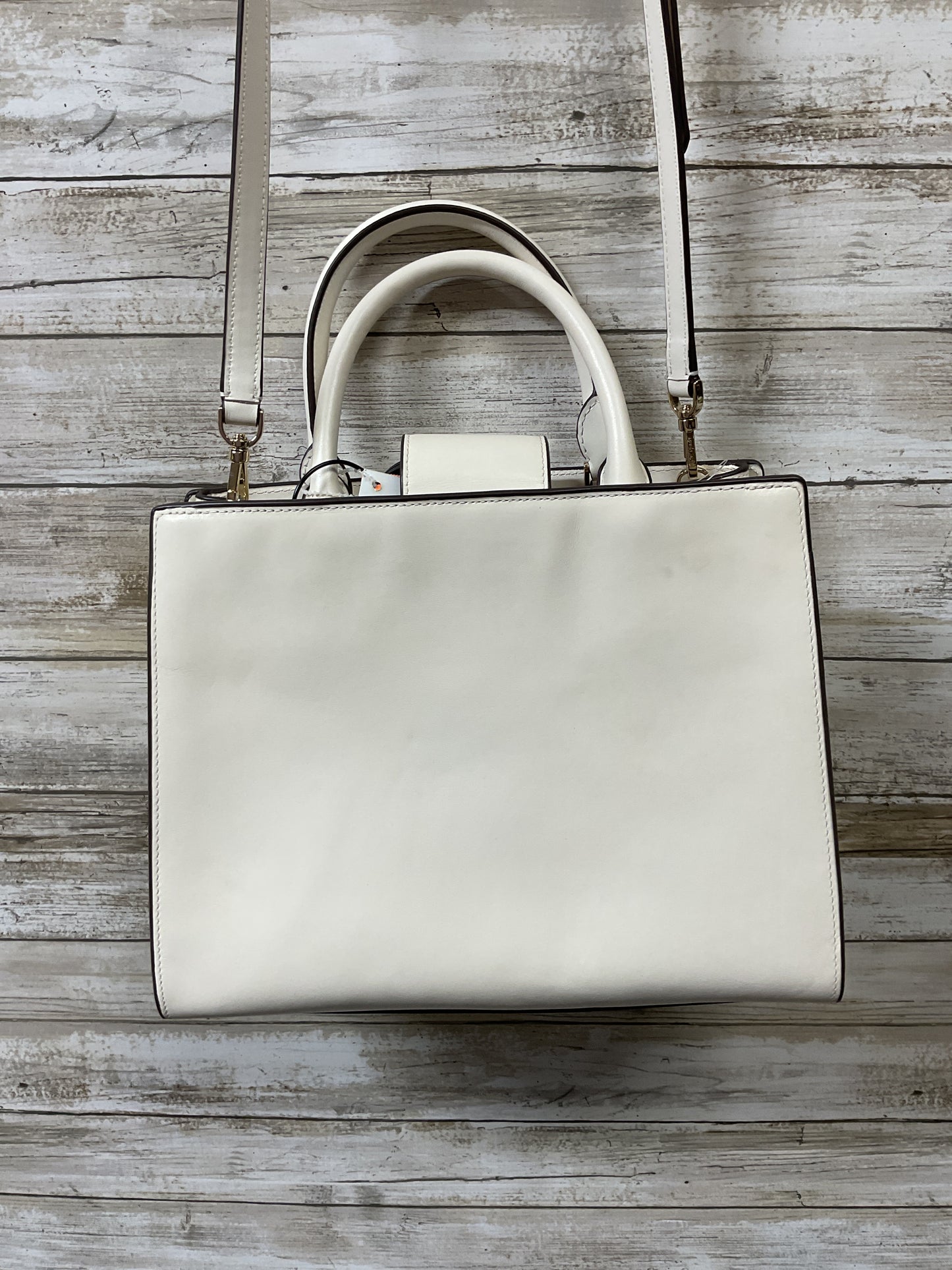 Handbag Designer By Kate Spade In Cream, Size:Medium