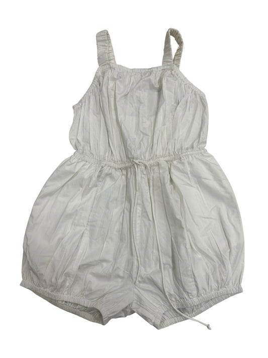Romper By Anthropologie In White, Size:Xs
