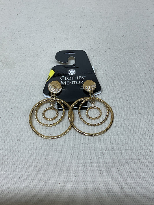 Earrings Dangle/Drop By Clothes Mentor In Gold