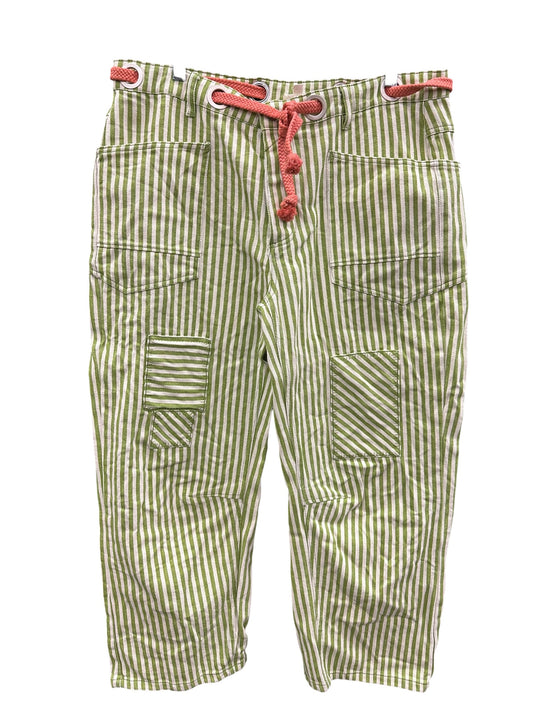 Pants Wide Leg By Bibi In Striped Pattern, Size:L
