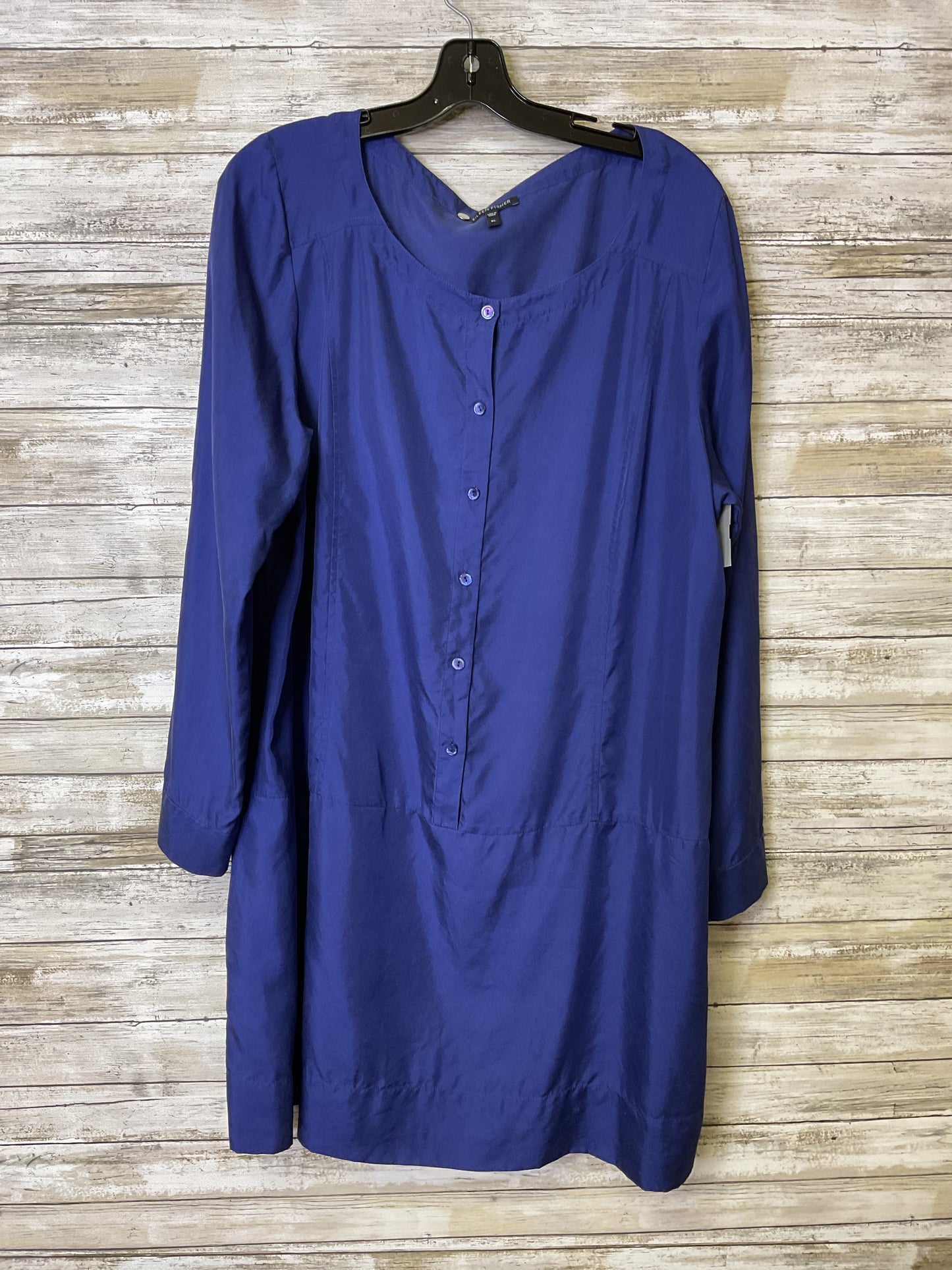 Top Ls By Eileen Fisher In Blue, Size:Xl