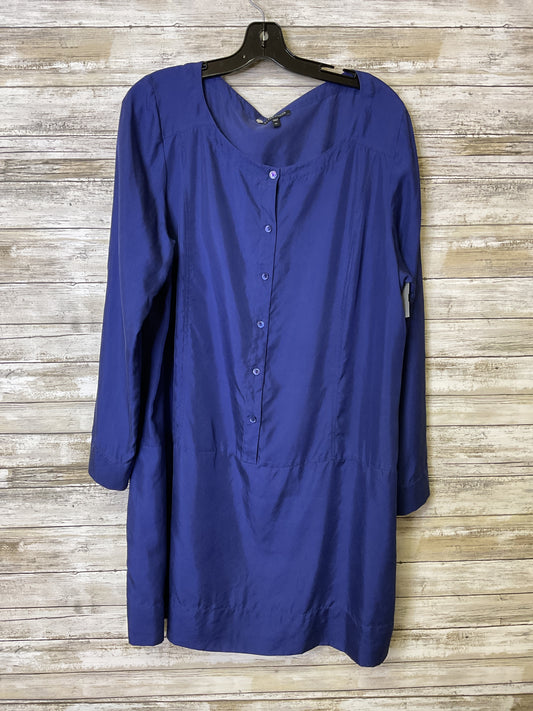 Top Ls By Eileen Fisher In Blue, Size:Xl