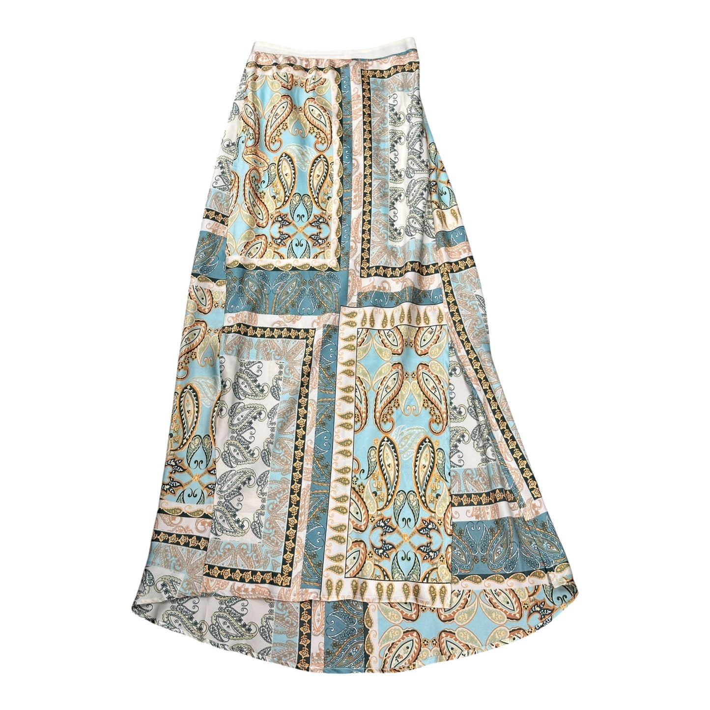 Skirt Maxi By Bishop + Young In Blue & Orange, Size:S