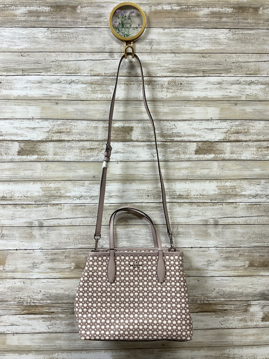 Handbag Designer By Kate Spade In Cream & Tan, Size:Small
