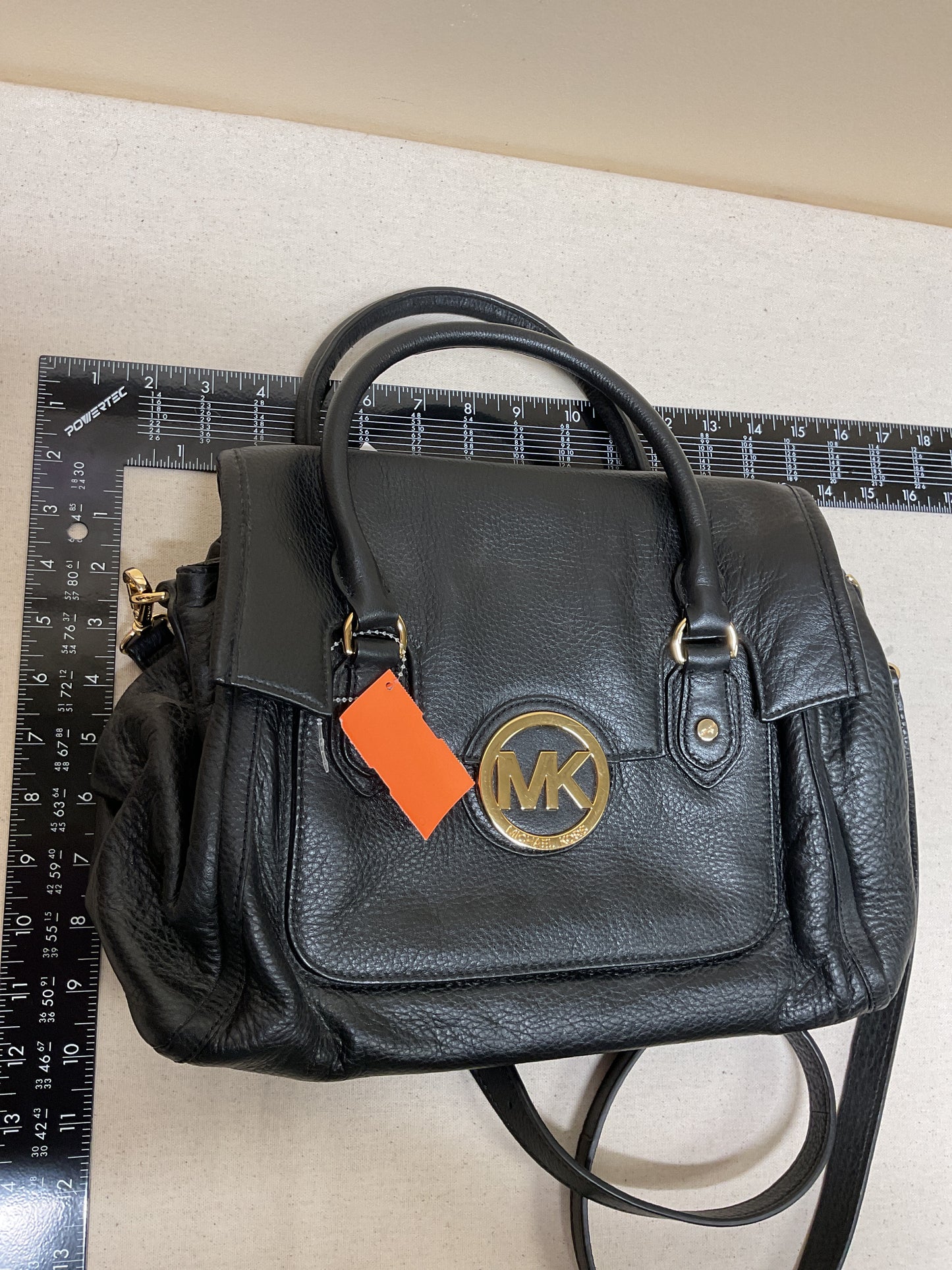 Handbag Designer By Michael Kors In Black, Size:Medium