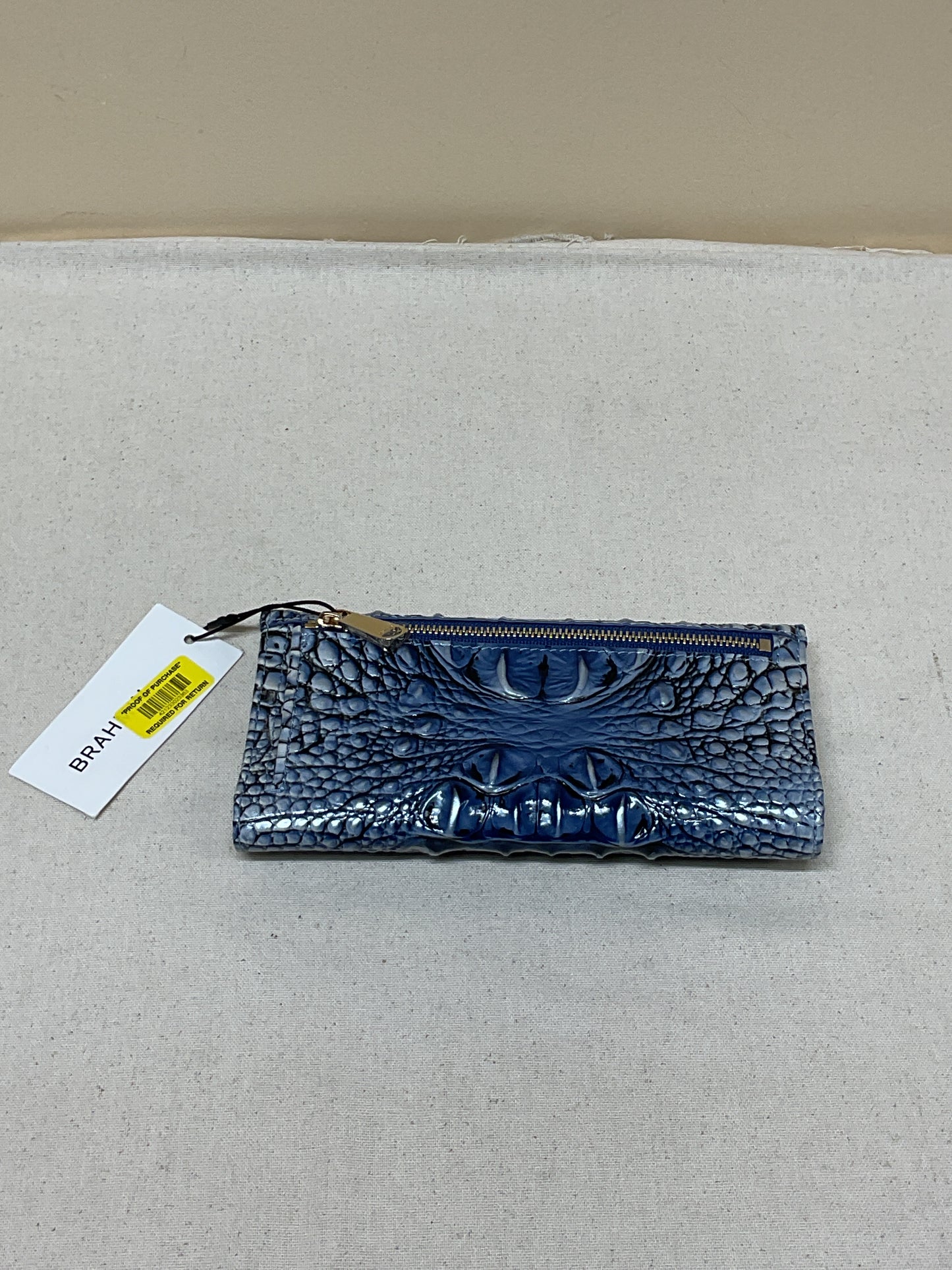 Wallet Designer By Brahmin In Blue, Size:Medium
