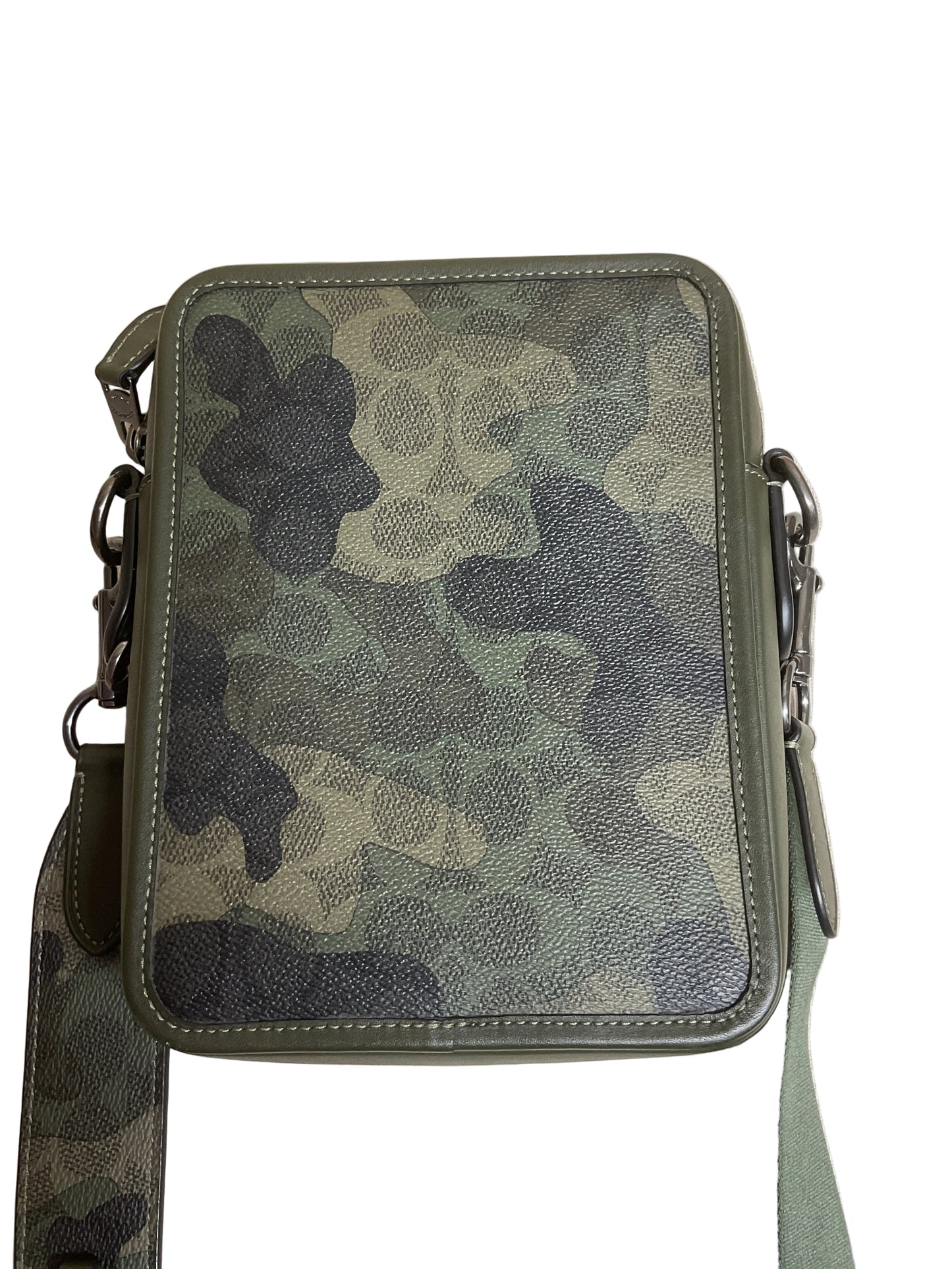 Crossbody Designer By Coach In Camouflage Print, Size:Small