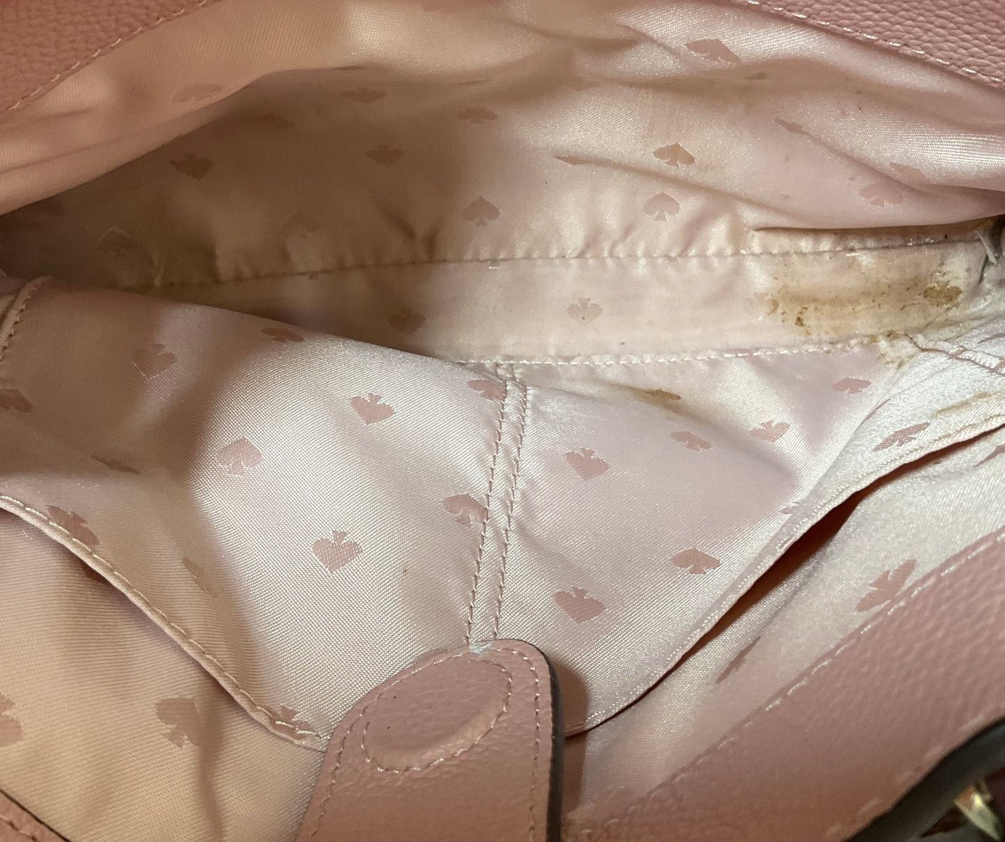 Handbag Designer By Kate Spade In Pink & Purple, Size:Medium