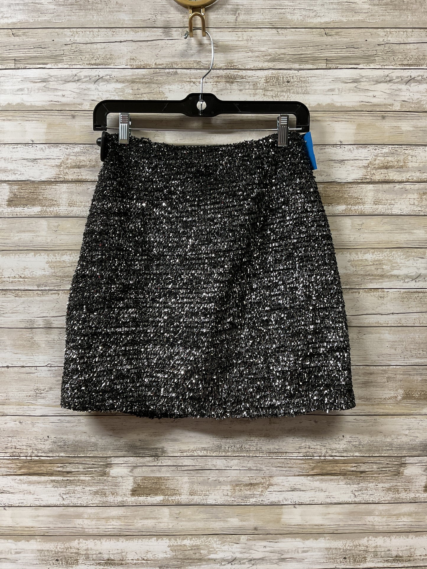 Skirt Mini & Short By Hutch In Silver, Size:Xs