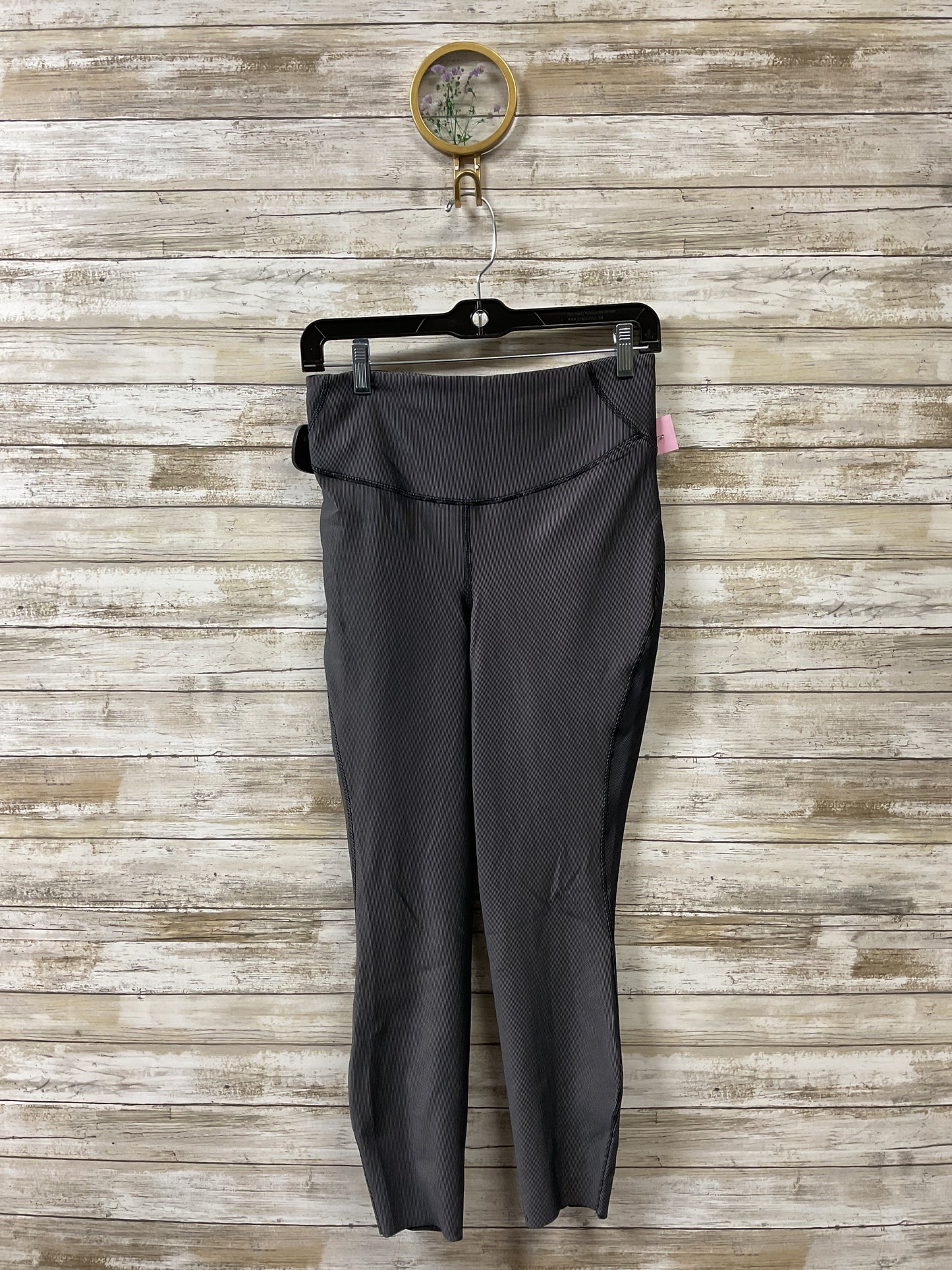 Athletic Leggings By Lululemon In Grey, Size:8