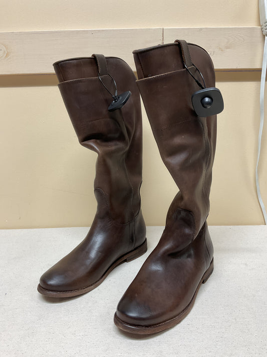Boots Designer By Frye In Brown, Size:6