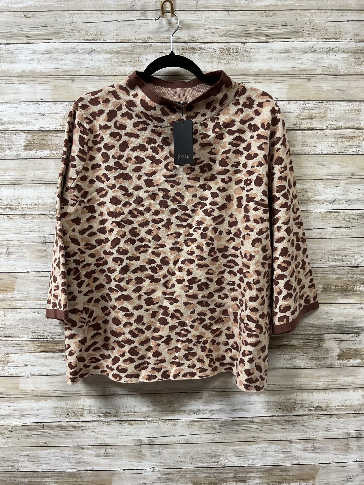 Sweater By Fate In Animal Print, Size:S