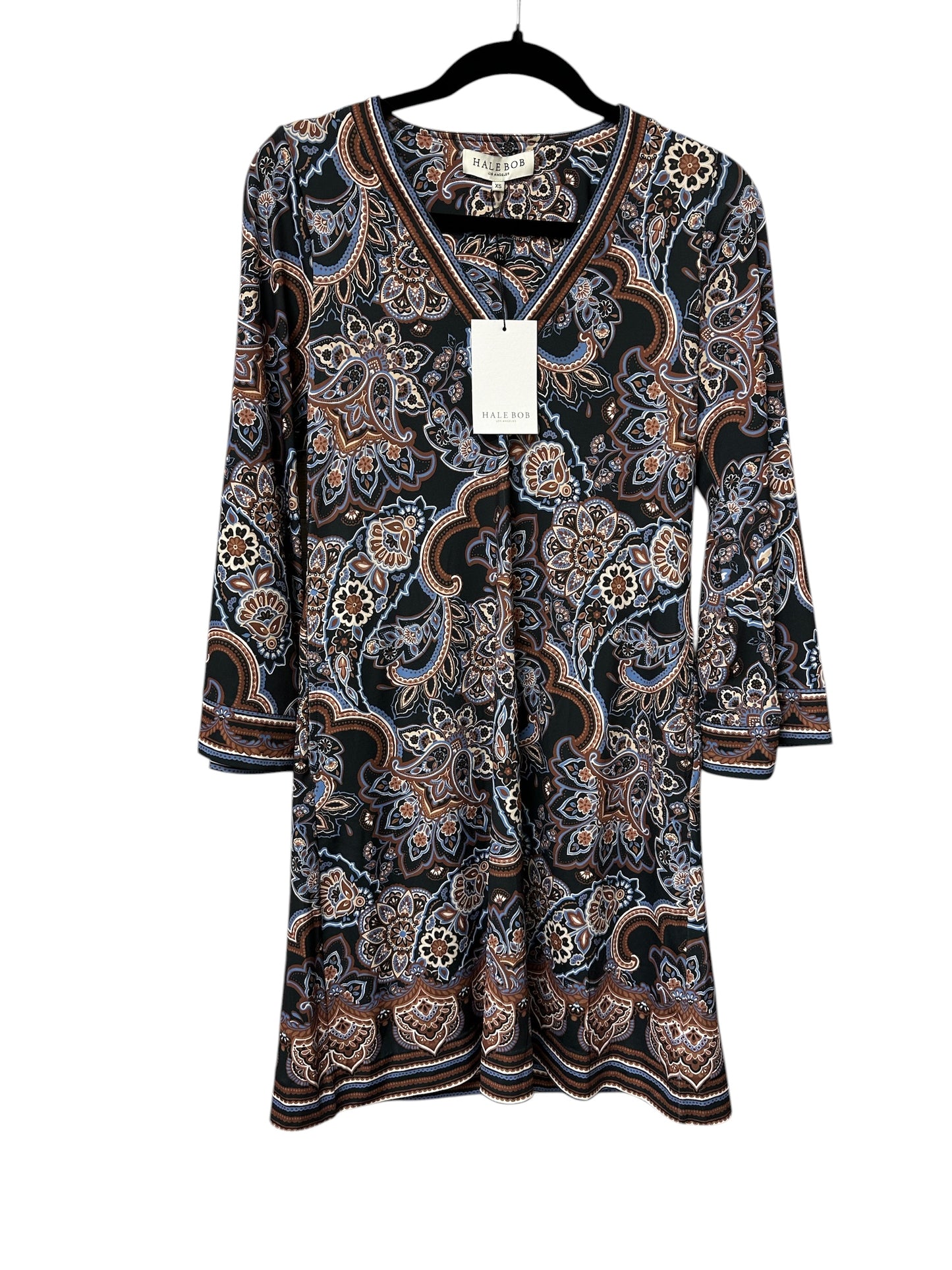 Dress Casual Short By Hale Bob In Black & Brown, Size:Xs