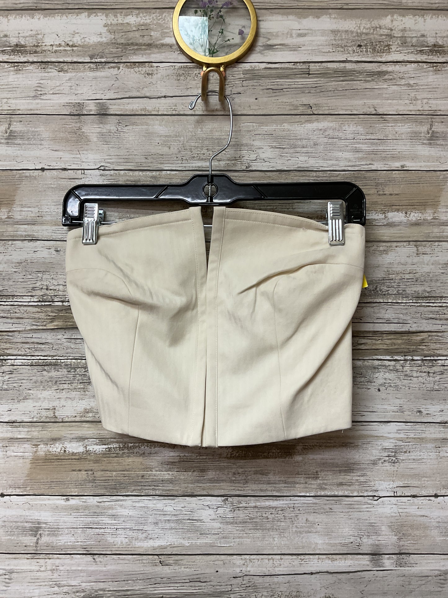 Top Sleeveless By Cma In Cream, Size:0