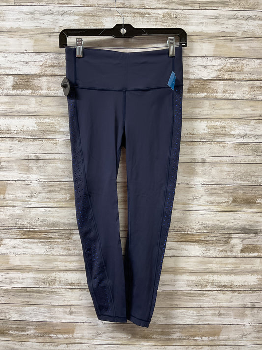 Athletic Leggings By Lululemon In Blue, Size:6