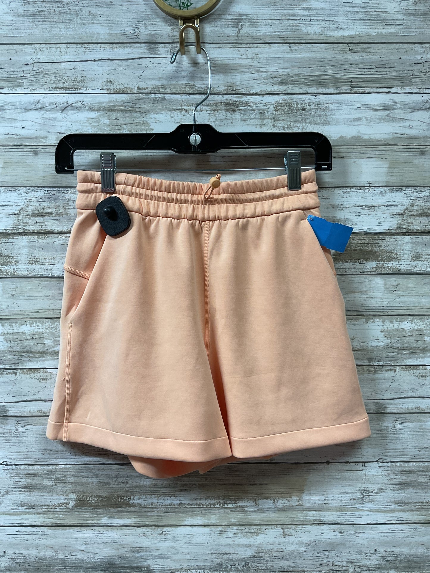 Athletic Shorts By Lululemon In Orange, Size:2
