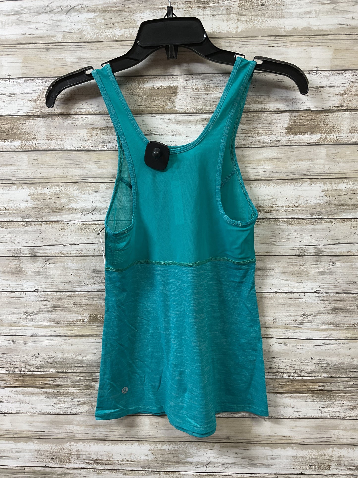 Athletic Tank Top By Lululemon In Teal, Size:4