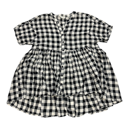 Top Ss By Cmb In Black & White, Size:M