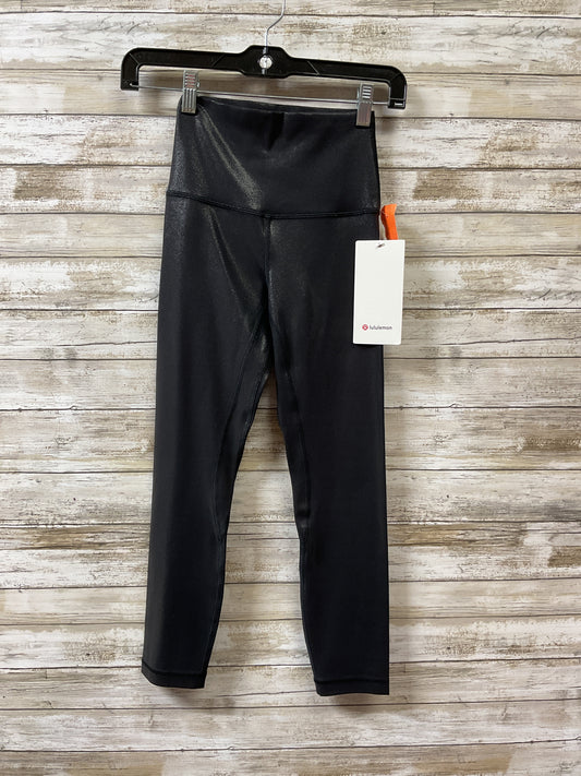 Athletic Leggings By Lululemon In Black, Size:2