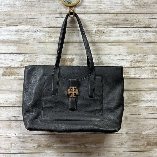 Handbag Designer By Tory Burch In Black, Size:Large