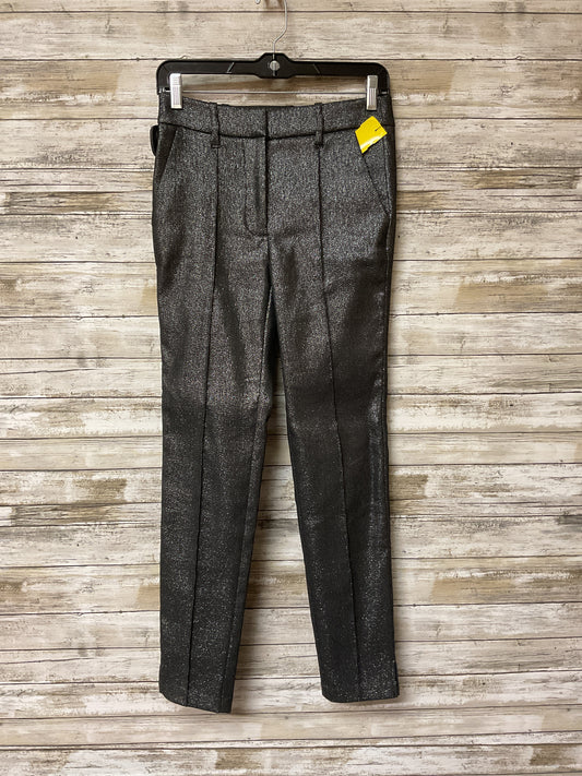 Pants Other By Veronica Beard In Black & Silver, Size:0