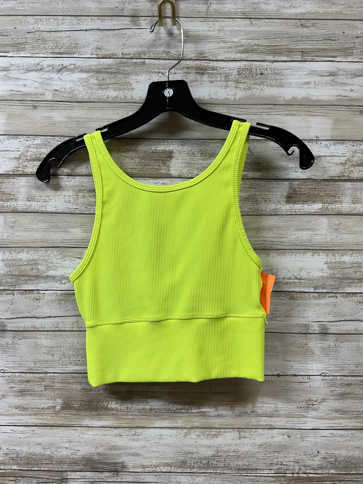 Athletic Tank Top By Lululemon In Yellow, Size:S