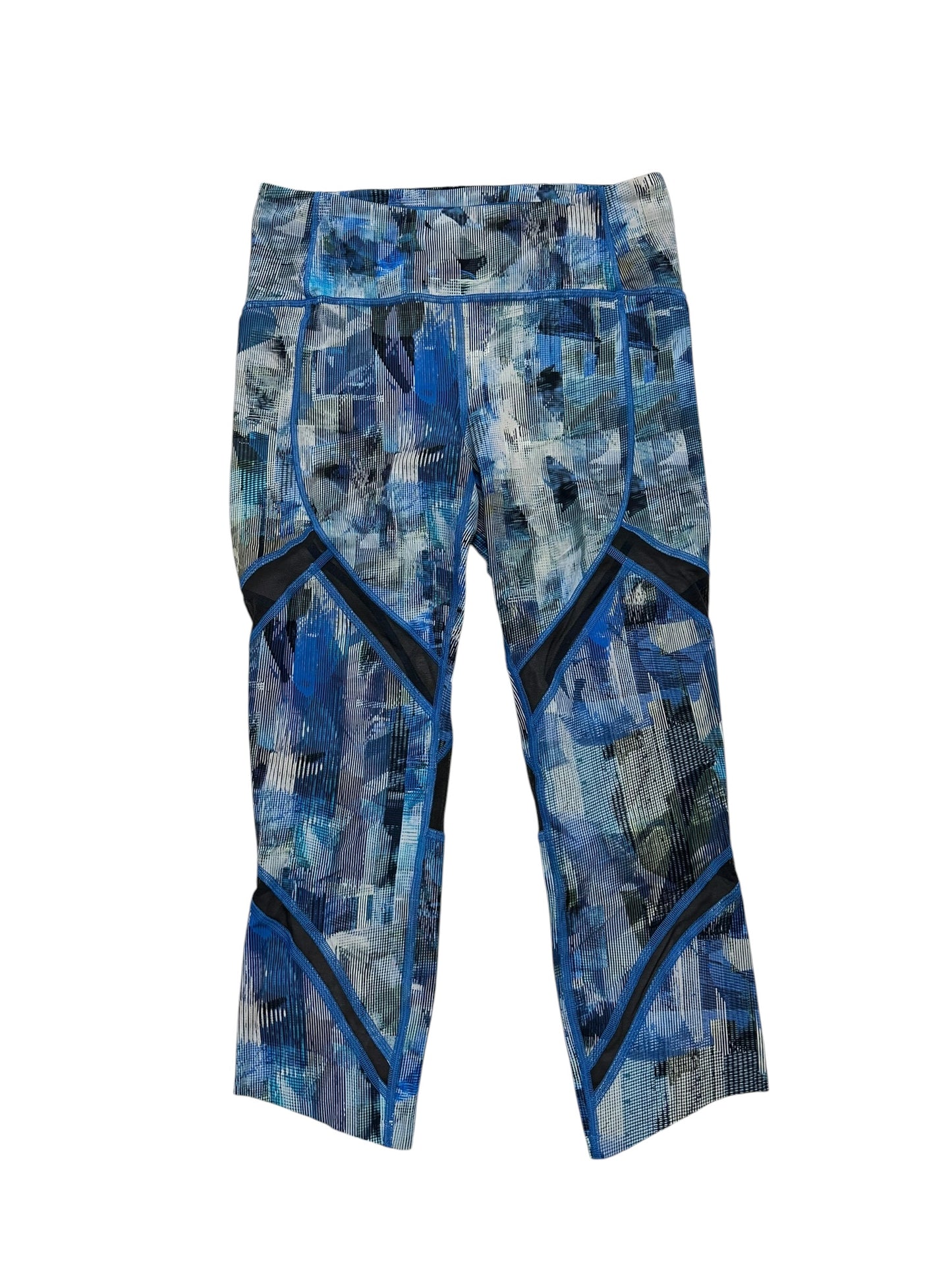 Athletic Leggings By Lululemon In Blue, Size:6
