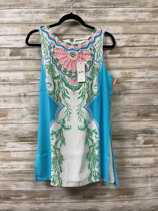 Dress Designer By Lilly Pulitzer In Blue & Pink, Size:10