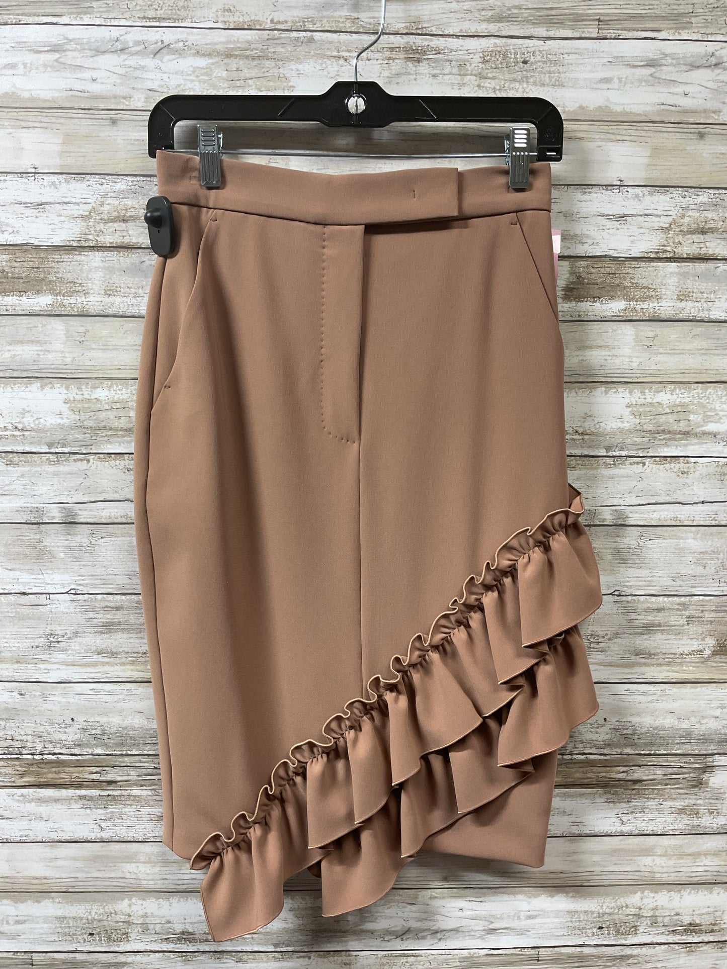 Skirt Midi By Max Mara In Tan, Size:Xs