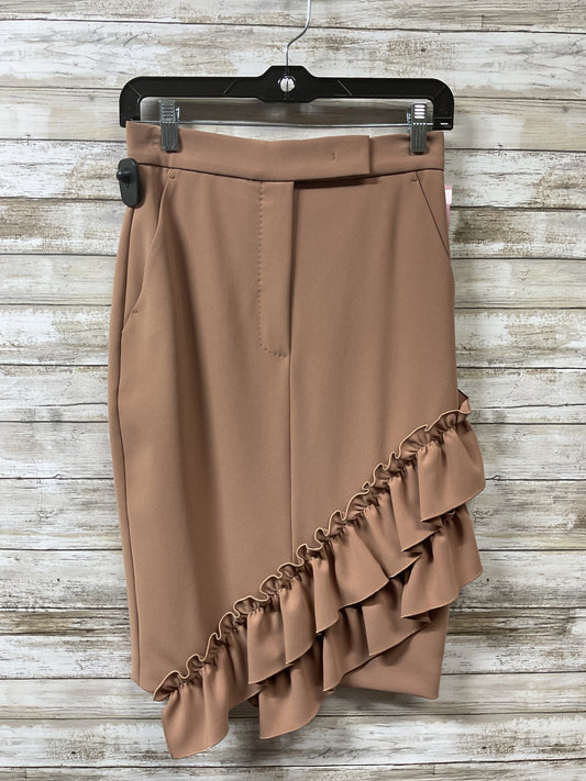 Skirt Midi By Max Mara In Tan, Size:Xs